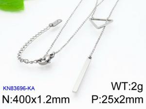 Stainless Steel Necklace - KN83696-KA