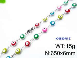 Stainless Steel Necklace - KN84075-Z