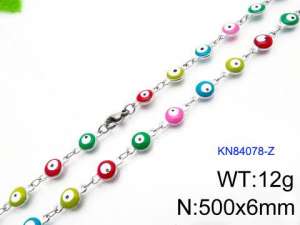 Stainless Steel Necklace - KN84078-Z