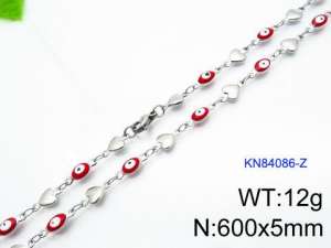 Stainless Steel Necklace - KN84086-Z