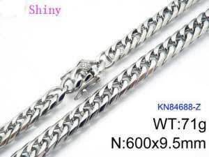 stainless Steel Necklace - KN84688-Z