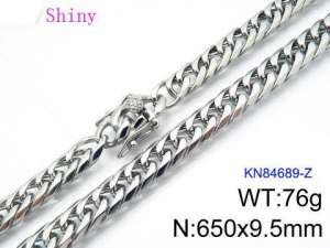 stainless Steel Necklace - KN84689-Z