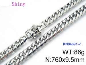 stainless Steel Necklace - KN84691-Z