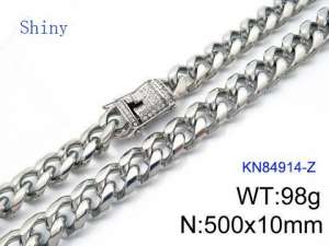 tainless Steel Necklace - KN84914-Z