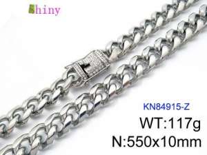 stainless Steel Necklace - KN84915-Z