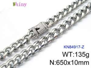 tainless Steel Necklace - KN84917-Z