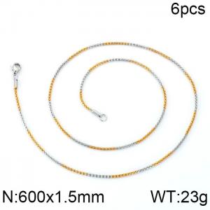 Off-price Necklace - KN85298-KC