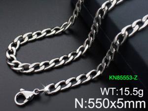 Stainless Steel Necklace - KN85553-Z