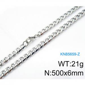 Stainless Steel Necklace - KN85659-Z