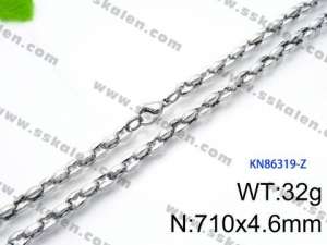Stainless Steel Necklace - KN86319-Z