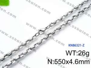 Stainless Steel Necklace - KN86321-Z