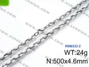 Stainless Steel Necklace - KN86322-Z