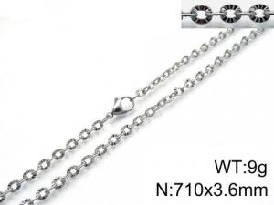 Stainless Steel Necklace - KN87005-Z