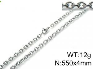 Stainless Steel Necklace - KN87026-Z