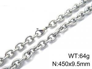 Stainless Steel Necklace - KN87078-Z