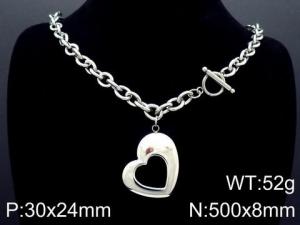 Stainless Steel Necklace - KN87091-Z