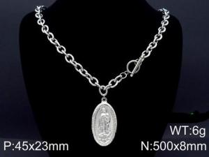 Stainless Steel Necklace - KN87096-Z