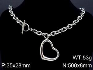 Stainless Steel Necklace - KN87101-Z