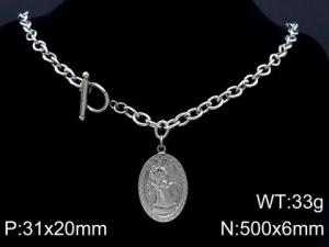 Stainless Steel Necklace - KN87114-Z