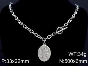 Stainless Steel Necklace - KN87117-Z