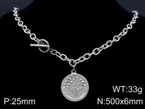 Stainless Steel Necklace - KN87124-Z