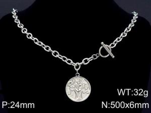 Stainless Steel Necklace - KN87130-Z