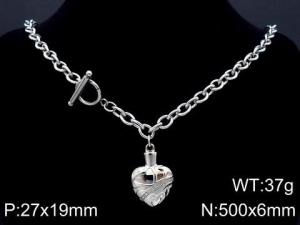 Stainless Steel Necklace - KN87133-Z