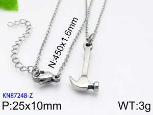 Stainless Steel Necklace - KN87248-Z
