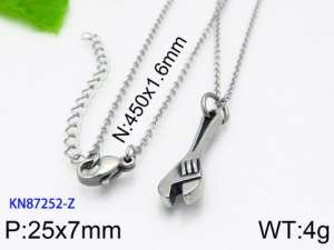 Stainless Steel Necklace - KN87252-Z