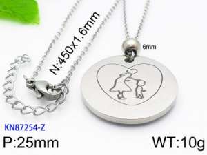 Stainless Steel Necklace - KN87254-Z