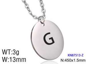 Stainless Steel Necklace - KN87513-Z