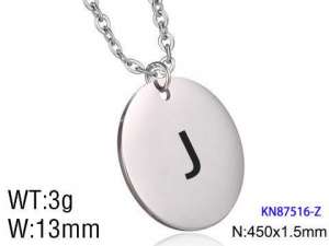 Stainless Steel Necklace - KN87516-Z
