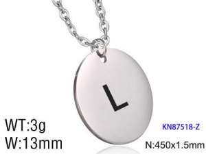 Stainless Steel Necklace - KN87518-Z