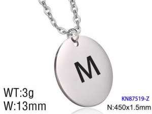 Stainless Steel Necklace - KN87519-Z