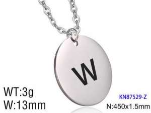 Stainless Steel Necklace - KN87529-Z