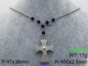 Stainless Steel Necklace - KN87694-Z