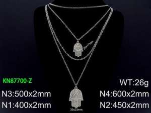 Stainless Steel Necklace - KN87700-Z