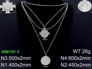 Stainless Steel Necklace - KN87701-Z