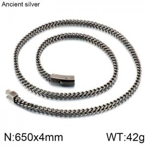Stainless Steel Necklace - KN87854-K