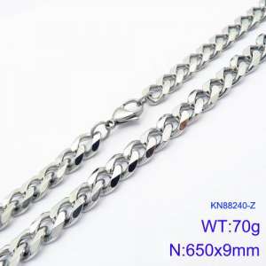Stainless Steel Necklace - KN88240-Z