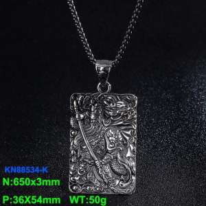 Stainless Steel Necklace - KN88534-K