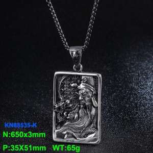 Stainless Steel Necklace - KN88535-K