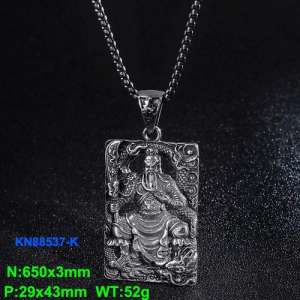 Stainless Steel Necklace - KN88537-K