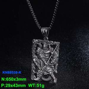 Stainless Steel Necklace - KN88539-K