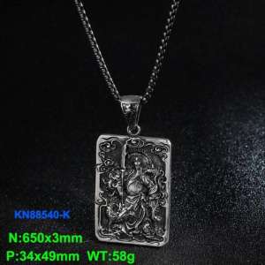 Stainless Steel Necklace - KN88540-K