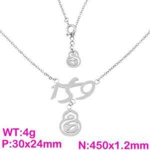 Stainless Steel Necklace - KN88866-K