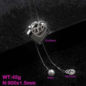 Stainless Steel Necklace - KN88872-K