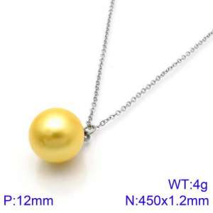 Shell Pearl Necklaces - KN88981-K