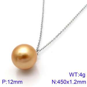 Shell Pearl Necklaces - KN88984-K