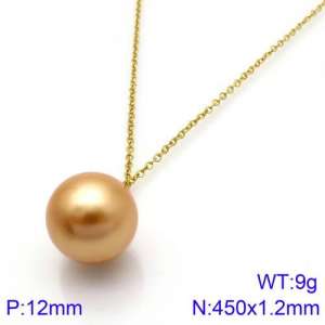 Shell Pearl Necklaces - KN88985-K